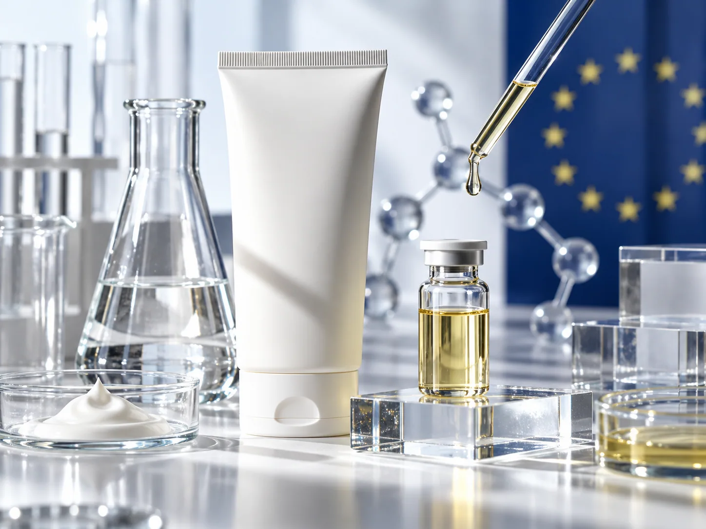 Laboratorium clean beauty dengan nuansa regulasi Eropa